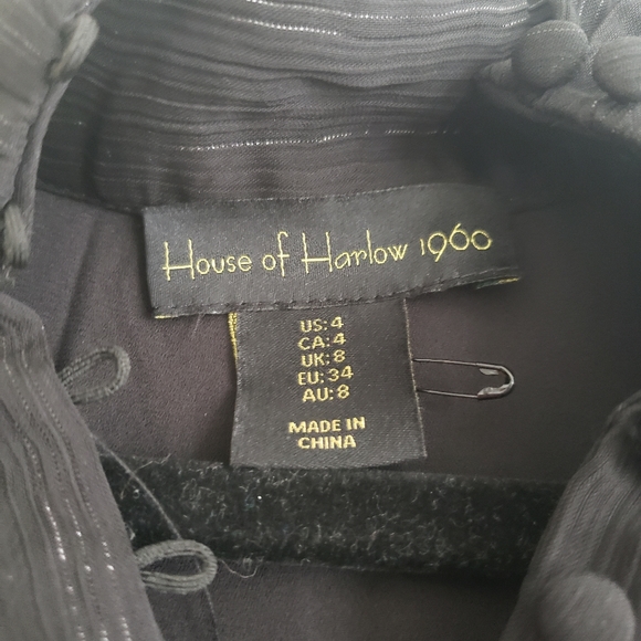 NEW. HOUSE OF HARLOW 1960 Cocktail Dress. Size 4. - Picture 4 of 6